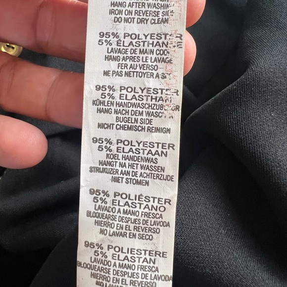 Boohoo Night Bandeau Thigh Maxi Black Dress Button Down V Cut Neckline - Picture 9 of 11